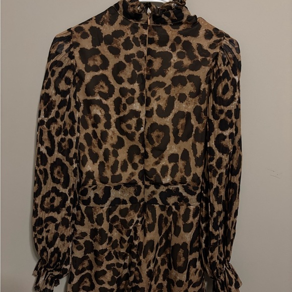 Nasty Gal Cheetah Print Romper - Picture 3 of 5